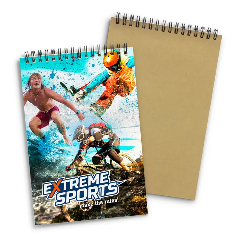 Scribe Full Colour Note Pad - Medium – Notebooks – available in multi colour