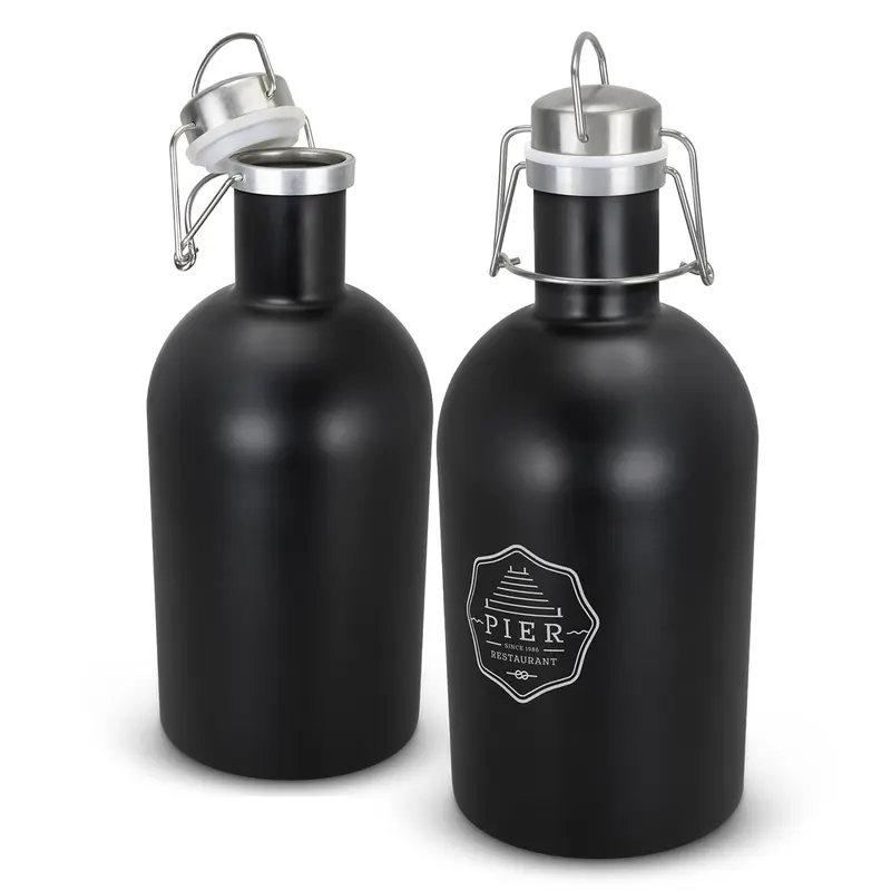 Beer Growler – Drink Bottles – available in black colour