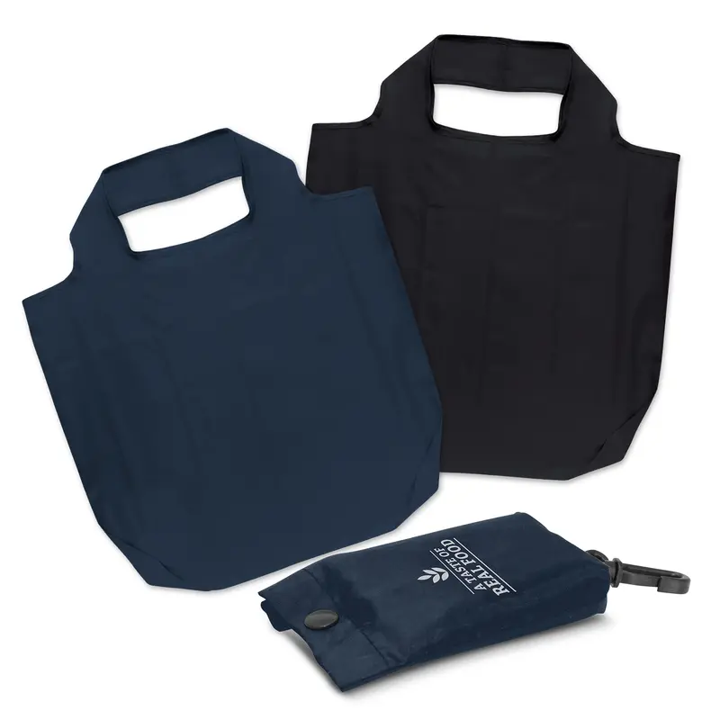 Atom Foldaway Bag – Shoppers – available in black, blue colours