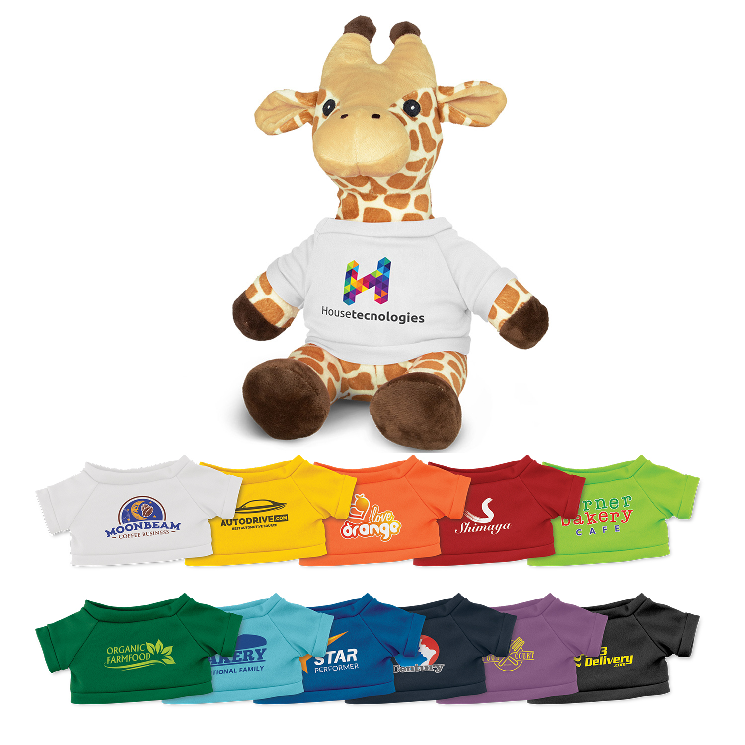 Giraffe Plush Toy – Soft Toys – available in brown colour