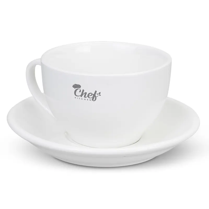 Chai Cup and Saucer – Mugs – available in white colour