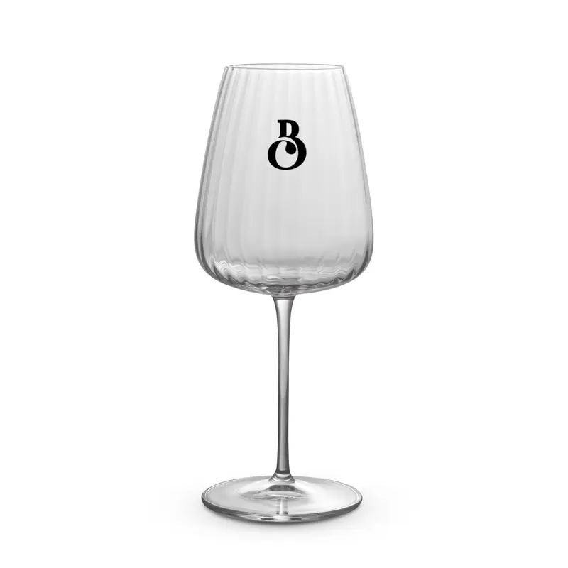 Luigi Bormioli Optica Chardonnay Glass – Glassware – available in white colour