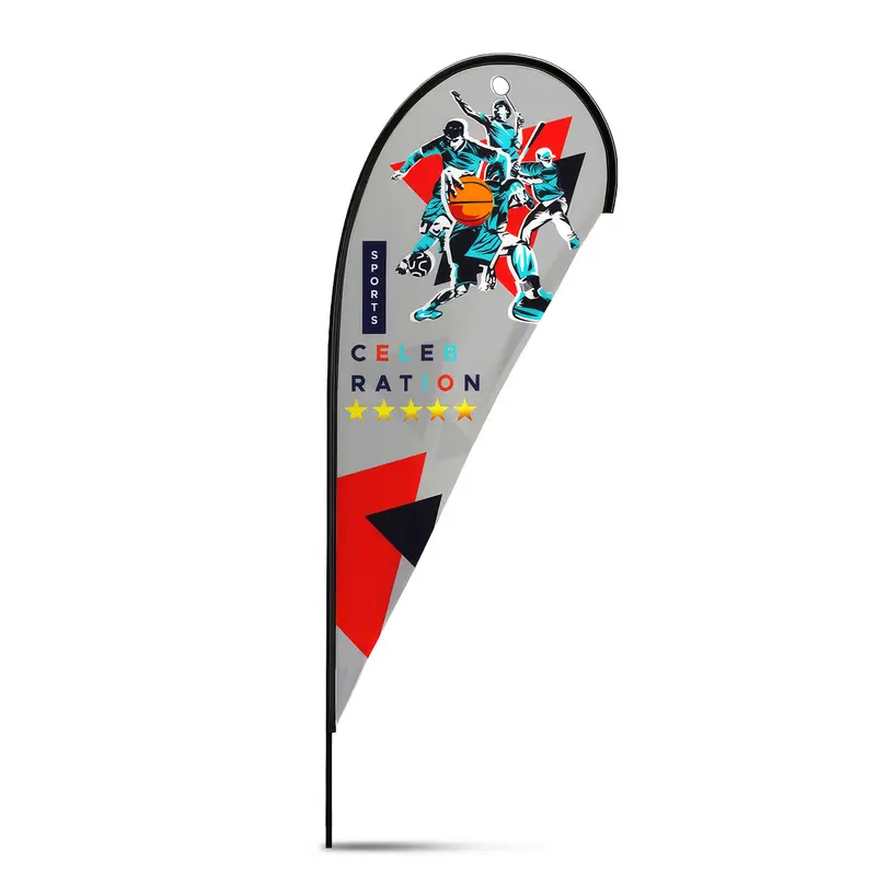 Large Teardrop Flag Kit – Banners – available in multi colour