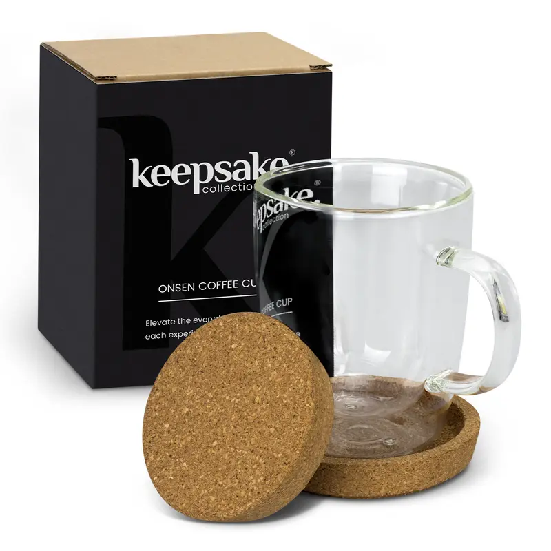 Keepsake Onsen Coffee Cup – Glassware – available in beige colour
