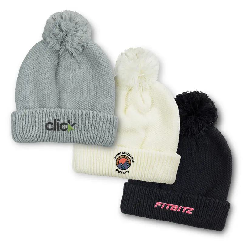 Bumble Beanie – Beanies – available in black, grey, white colours