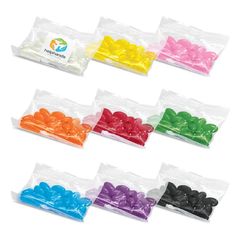 Jelly Beans - Corporate Colour – Lollies – available in black, blue, green, orange colours and 5 more