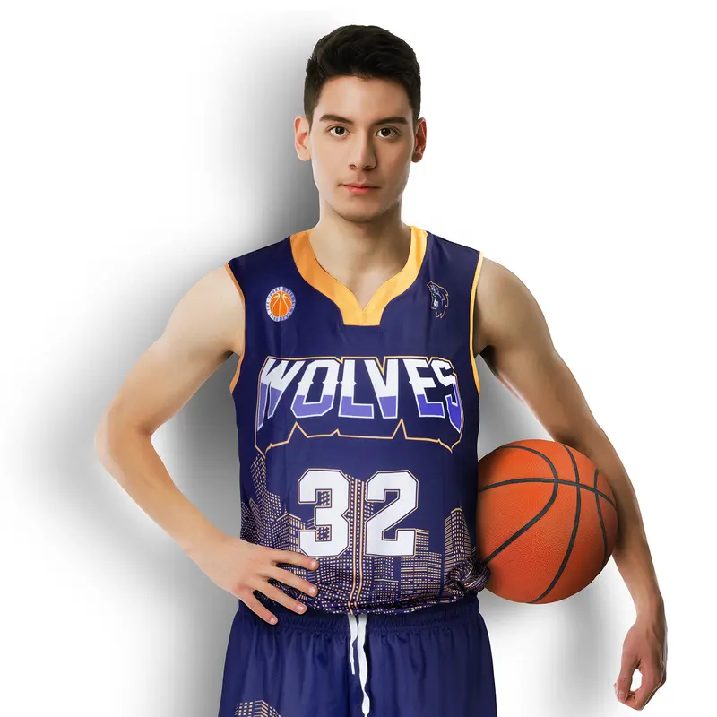 Custom Mens Basketball Top – Misc Clothing – available in white colour