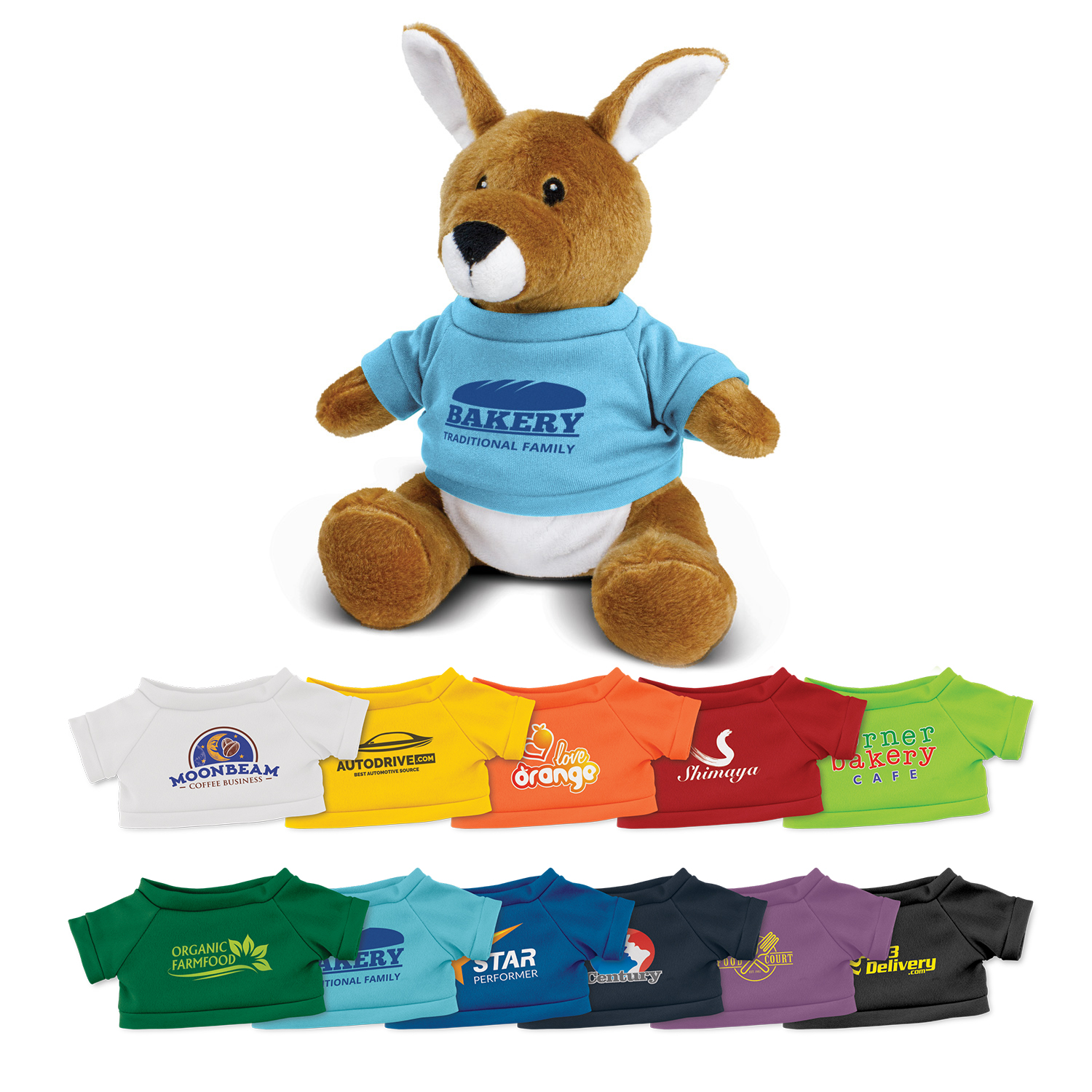 Kangaroo Plush Toy – Soft Toys – available in white colour