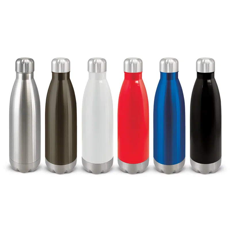 Mirage Vacuum Bottle – Drink Bottles – available in black, blue, red, silver colours and 1 more