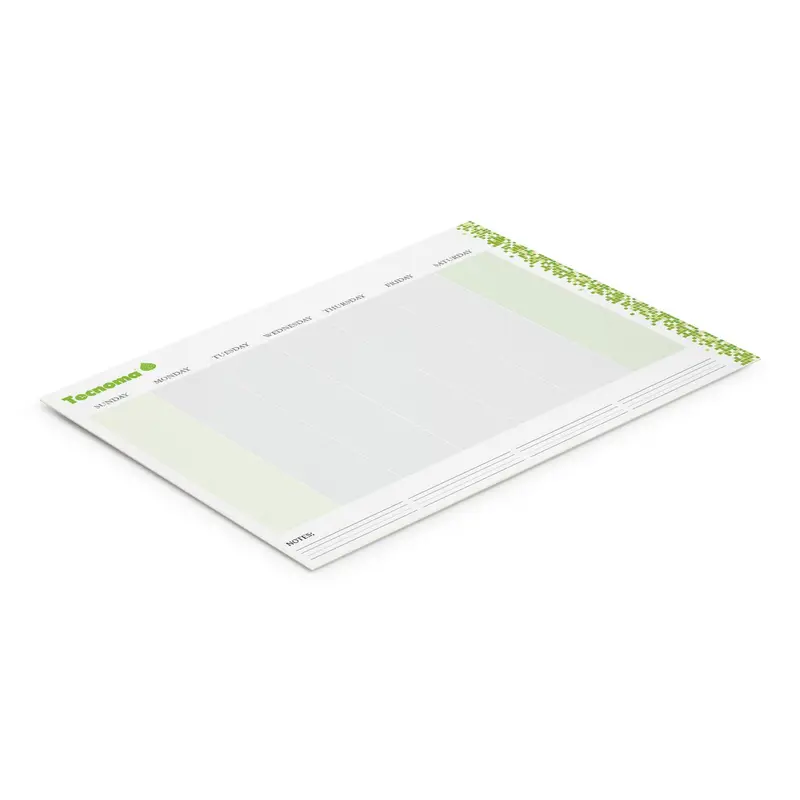 A2 Desk Planner - 25 Leaves – Pads & Planners – available in white colour