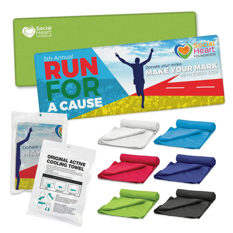 Active Cooling Towel - Pouch – Towels – available in multi colour