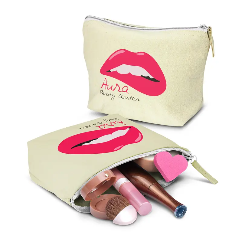 Eve Cosmetic Bag - Medium – Toiletry Bags – available in beige colour