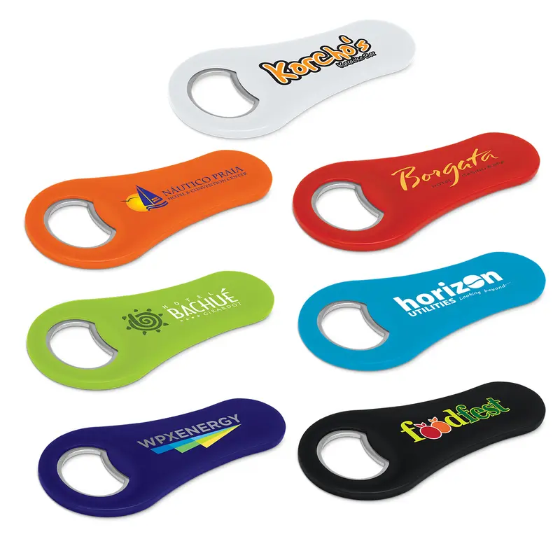 Max Magnetic Bottle Opener – Bottle Openers – available in black, blue, green, orange colours and 2 more