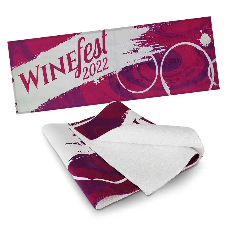 Barley Bar Towel - Full Colour – Towels – available in white colour