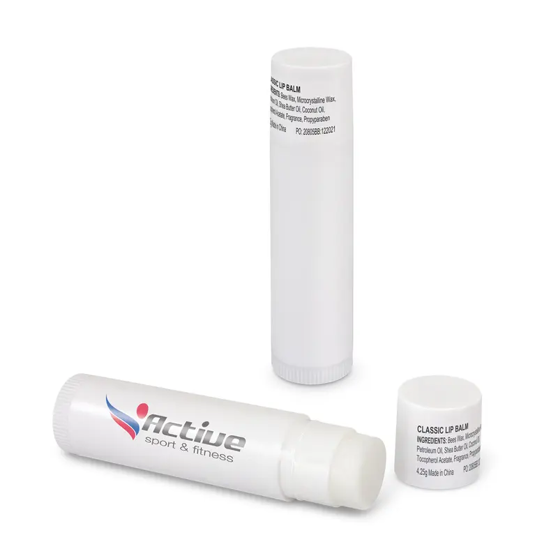 Classic Lip Balm – Lip Balms – available in white colour